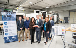the Industrial Development Board (IDB) of the City of Auburn was awarded a grant from the Alabama Power Foundation to support the Advanced Manufacturing Training Center.